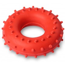 Эспандер кистевой кольцо массажное 30 кг Е165 / ST004 8 см Красный
